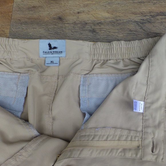 Field & Stream cargo shorts hiking outdoors Sz XL elastic - Picture 6 of 12